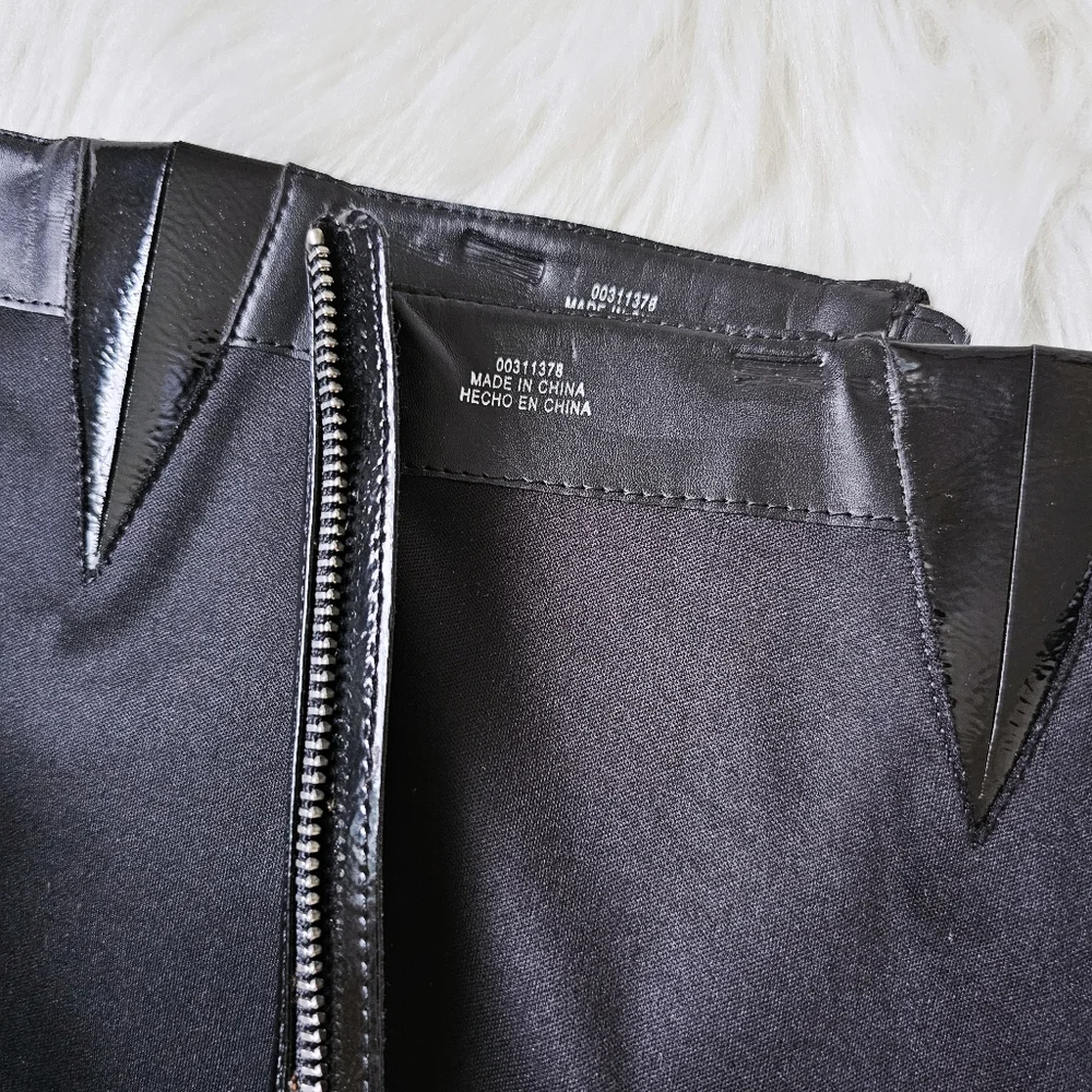 NWOT Forever 21 Black Faux Patent Leather Thigh-High Over-the-Knee Boots Sz 5.5
